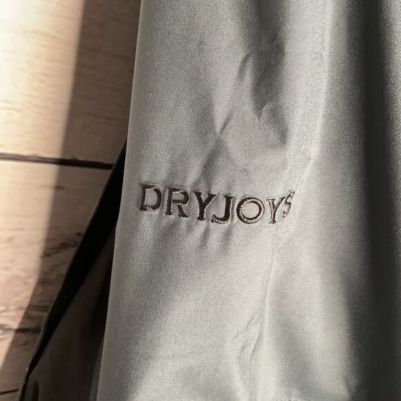 DRYJOYS Golf Jacket Men's size XL FJ FOOTJOY Full Zip Up Teal Lined “the Wilds” - Picture 9 of 11